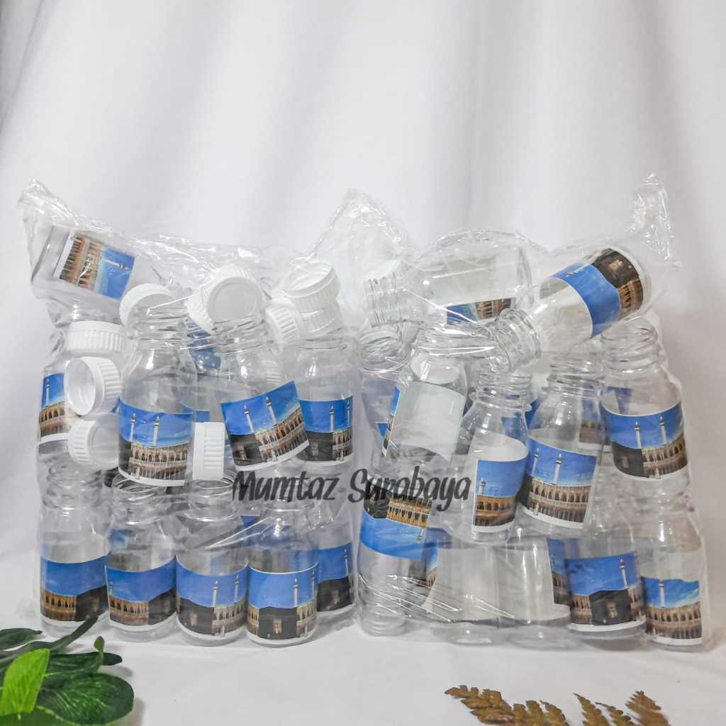 

Botol Air Zam-zam Kosongan 80 ml Kemasan Plastik,Awet dan Tidak Gampang Pecah 1 PACK Isi 20 Pcs