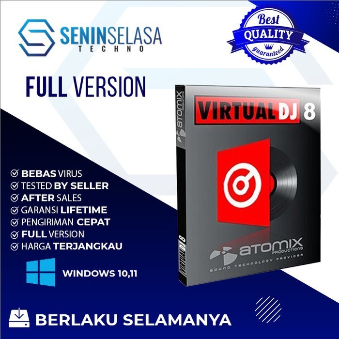 Software DJ: Atomix VirtualDJ 2023 Pro Infinity 8 [WIN]