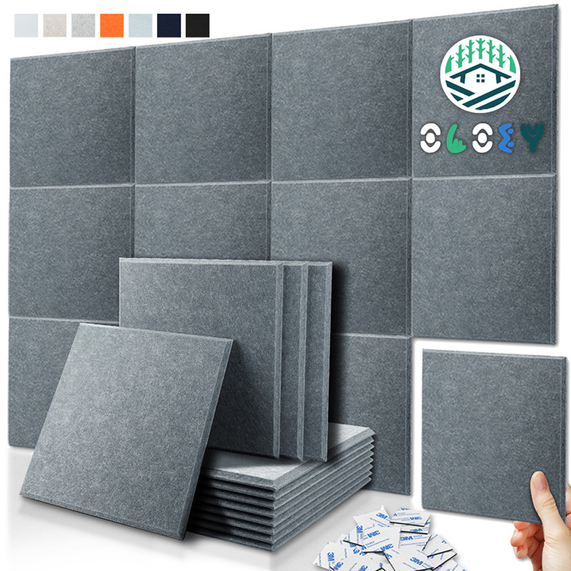 Panel On The Wall 12 Pcs Soundproofing Acoustic Panel Decor Acoustic Absorption Panel Acoustic Insul