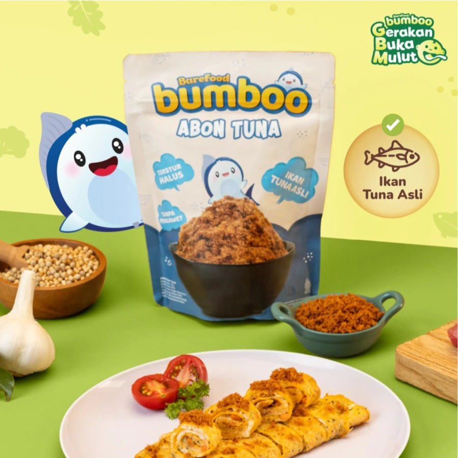 

Bumboo Abon Daging Ayam Tuna Sapi Asli - Abon Enak & Bergizi Mpasi Anak | Tanpa Pengawet & Msg - Abon Tuna