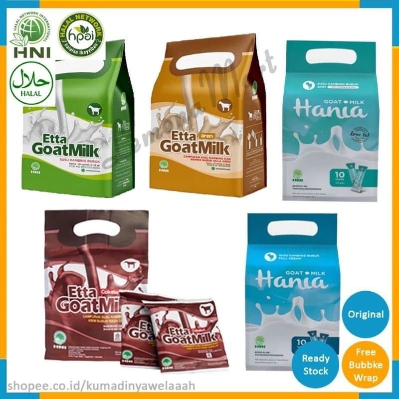 

Halal Etta Gold Milk HNI Susu Kambing Etawa
