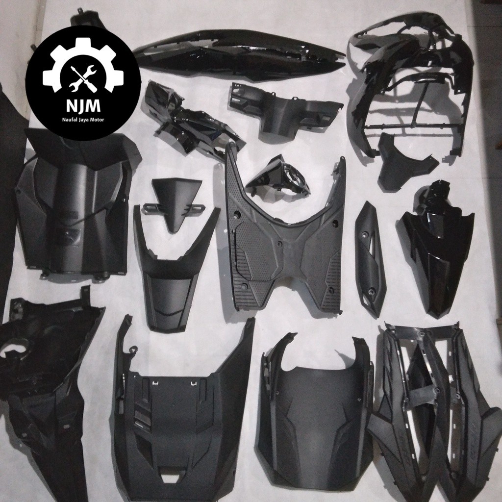 Full Body Beat Street / ESP K81 2016 2017 2018 2019 Hitam WIN | complete set bodi kasar halus motor 