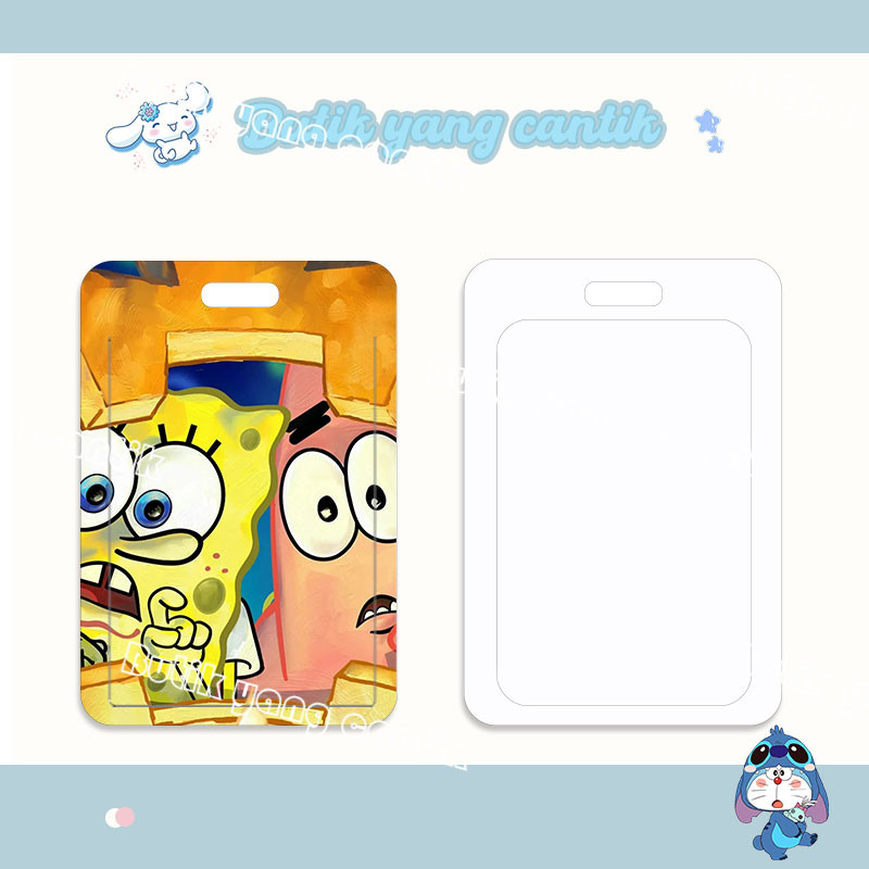 

ID CARD HOLDER, Tempat Kartu Spongebob Lucu, Cocok untuk Kantor/Sekolah, Kartu Pelajar/Kartu Transportasi, Kartu Akses, KTP, Flazz, Kartu Kredit Elektronik dan Uang Elektronik.