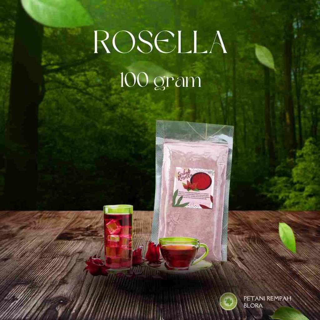 

PRB 100 gram Bubuk Rosela/ Rosella Powder Premium Pure Organic