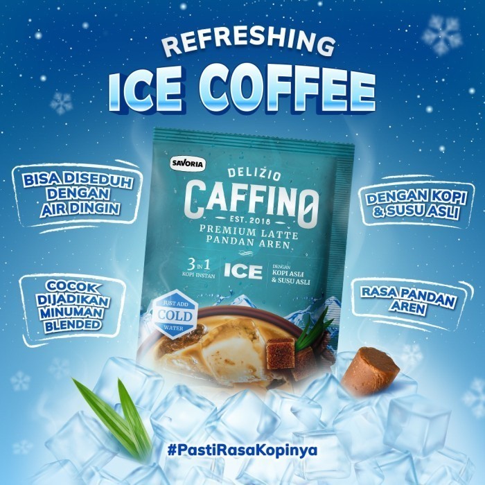 New Item CAFFINO ICE PANDAN AREN SCT 27G