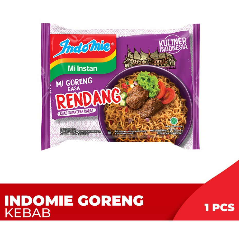 

indofood Indomie Goreng Rendang indofood