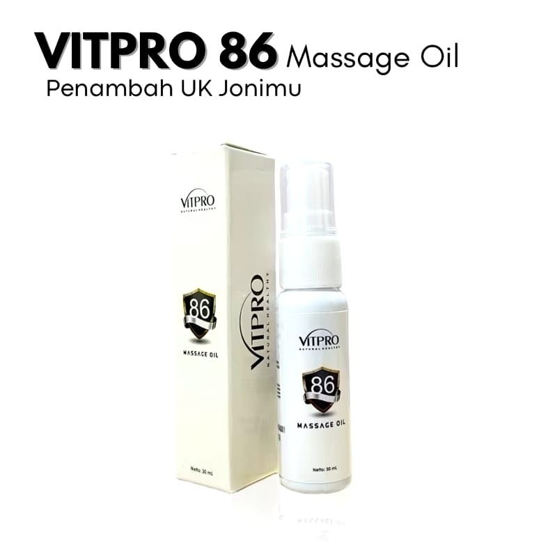 VITPRO 86 DAN ARGAN GEL MINYAK PIJAT AMPUH ORIGINAL 100% BPOM