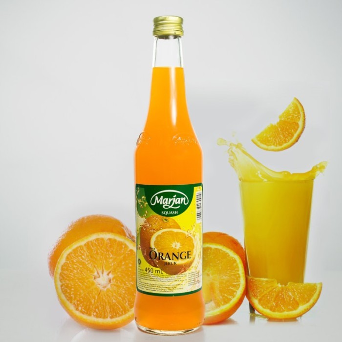

NEW ITEM MINUMAN MARJAN SQUASH SIRUP ORANGE 450ml