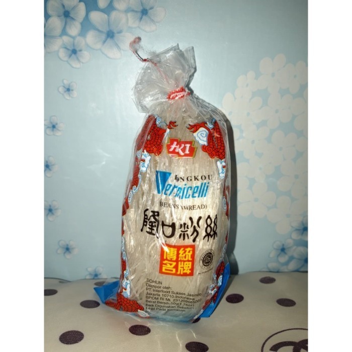 

NEW ITEM NOODLE VERMICELLI LONGKOU SO UN 50G