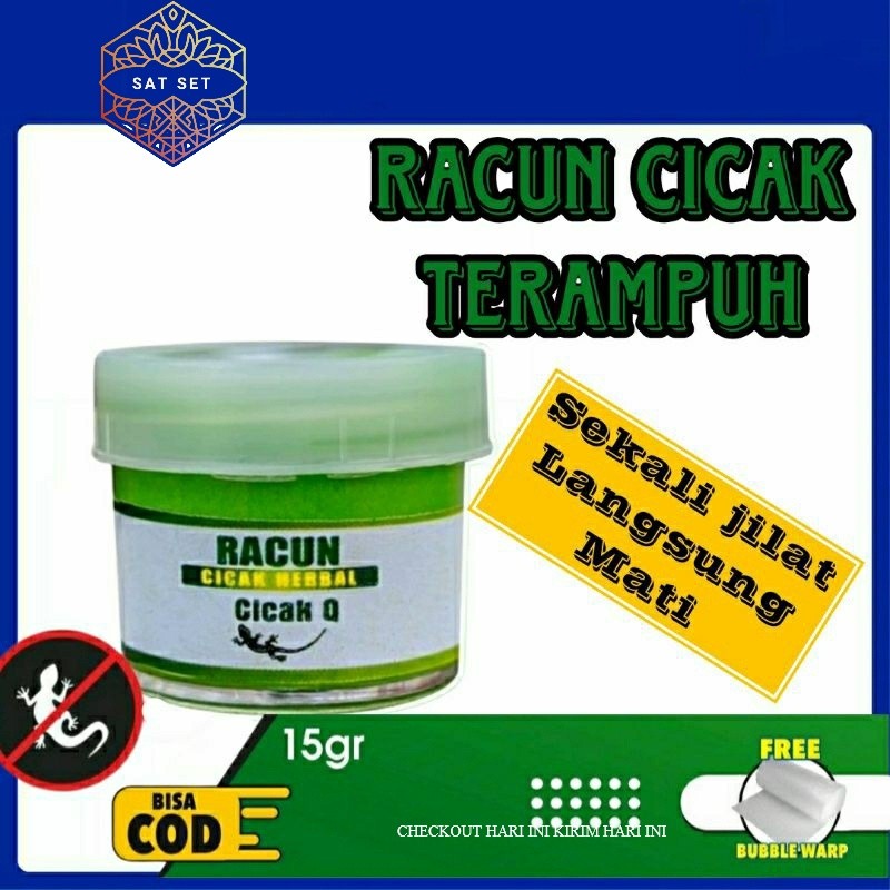 [GROSIR CUCI GUDANG]  RACUN CICAK AMPUH SEKALI JILAT LANGSUNG MATI/ RACUN CICAK HERBAL/ RACAK HERBAL