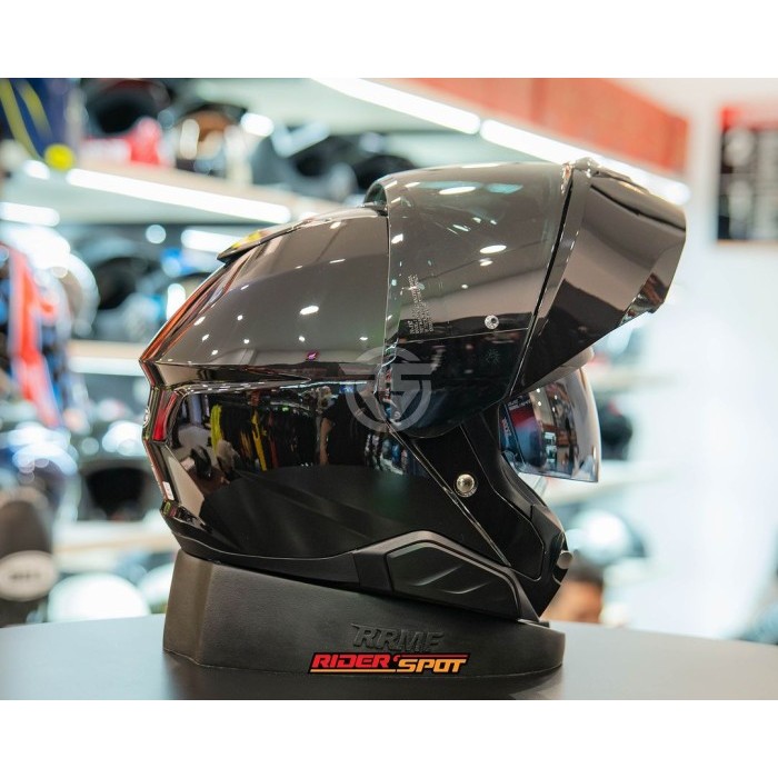 Helm HJC i91 Black Modular Helmet Original Touring Adventure