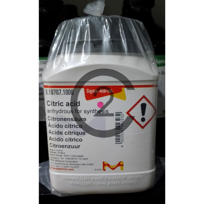 Asam Sitrat Anhidrat / Citric Acid Anhydrous 1 kg Merck 818707