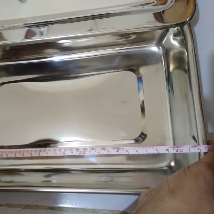 MURAH -Bak Instrumen 512 Bak Instrumen Besar Stainless Steel