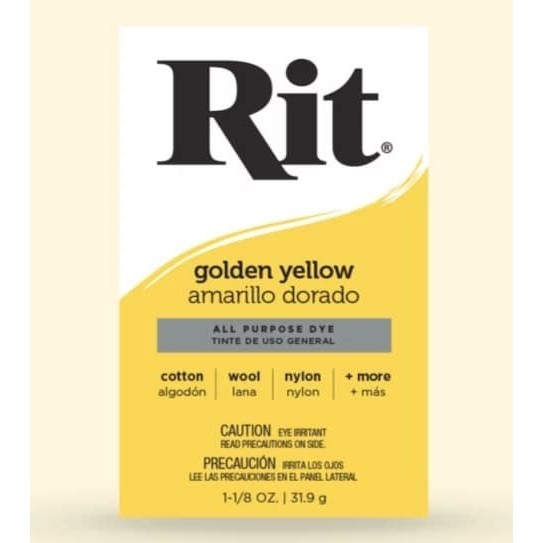 Rit - Pewarna Kain - Golden yellow