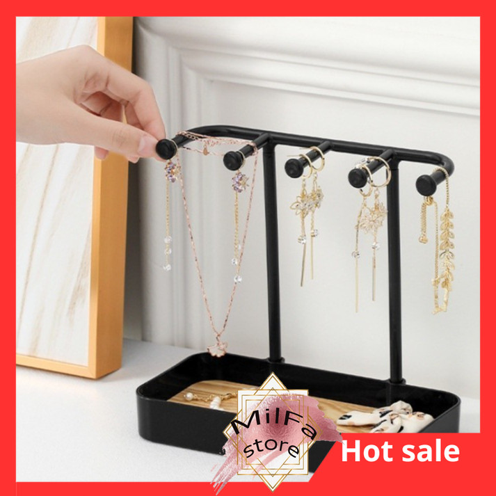 MF743 Rak Gantung Anting Cincin  Rak Penyimpanan Gantung Perhiasan