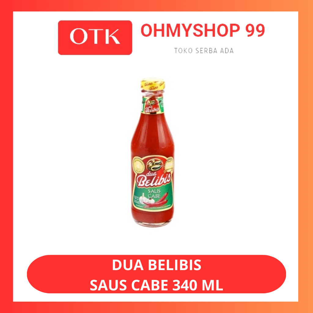 

DUA BELIBIS Saus Cabe Saos Cabai 340ml