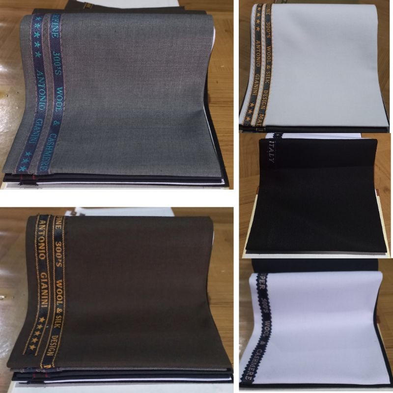 kain bahan celana rok blazer jas seragam pdh semiwool premium pria wanita