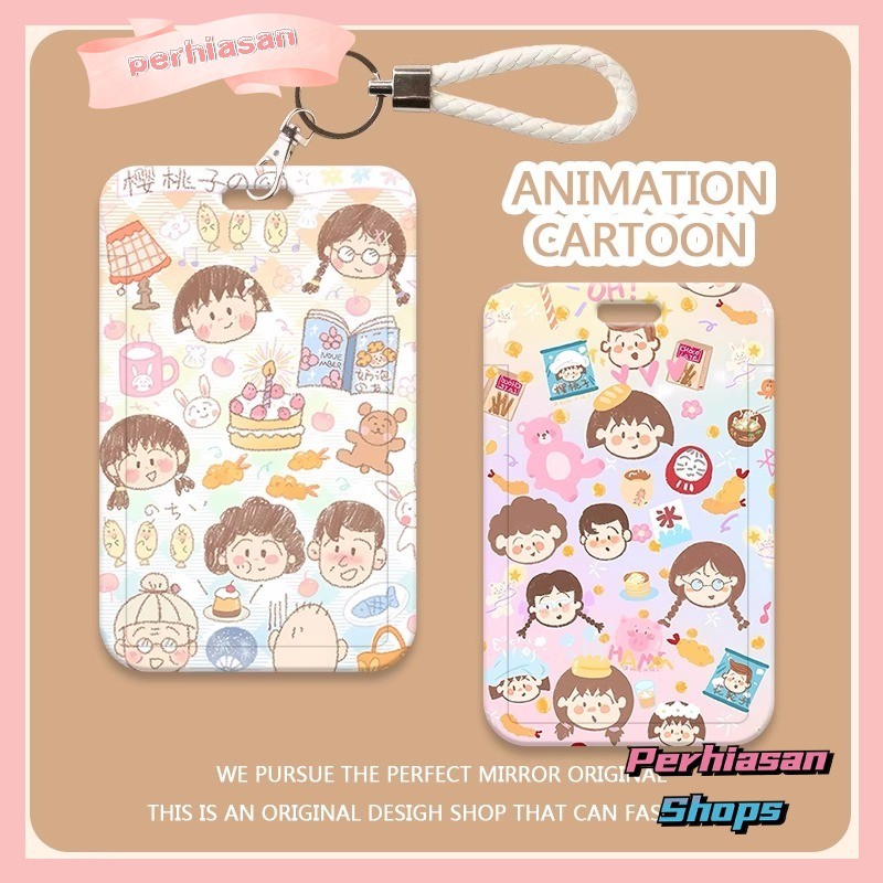 

【Diskon Lebaran】ID CARD HOLDER MOTIF KAWAII TEMPAT KARTU PHOTOCARD PHOTO CARD Dilengkapi Dengan Tali Tangan Berkualitas Tinggi Mendukung Diskon Untuk Pembelian Grosir,Chibi Maruko-chan