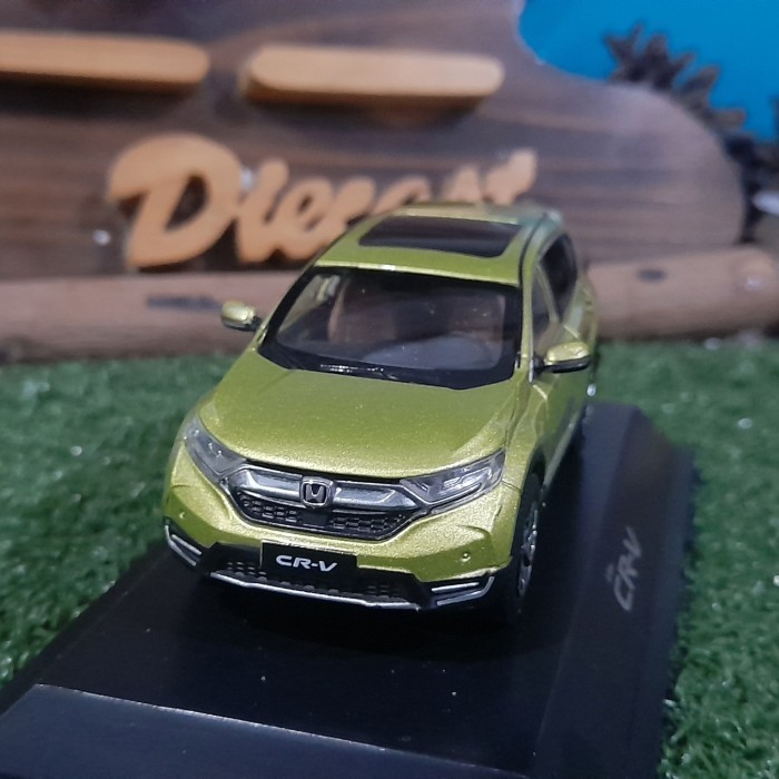 Diecast Honda CRV gold mainan anak skala 43