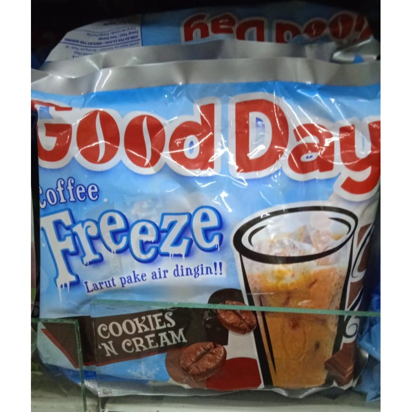 

Good day coffe Freeze BAG All Varian - Cookies N Cream