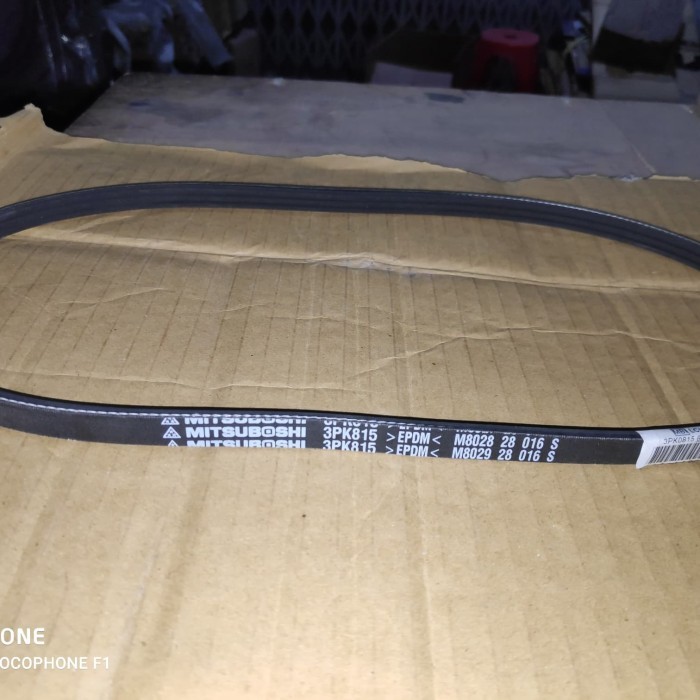 Jual--Cod MITSUBOSHI Fan belt 3PK815 EPDM tali kipas fanbelt 3PK 815 Esteem 1.3