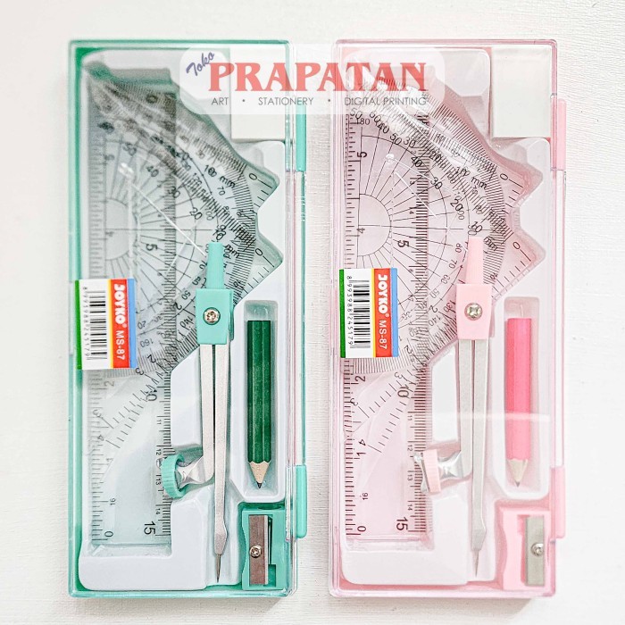 

Aksesories Terlaris~ Joyko Mathematical Set MS-87 | Jangka Set