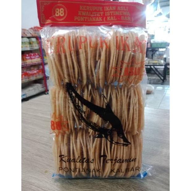 

KERUPUK IKAN BELIDAK 88 KHAS PONTIANAK 800gr PRODUK TERBATAS