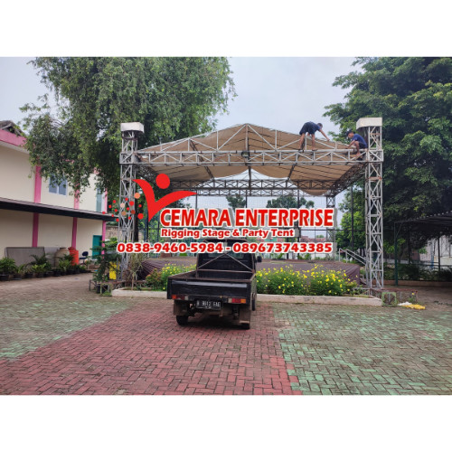 Menjual Panggung Rigging Baru Ukuran Sesuai Keinginan