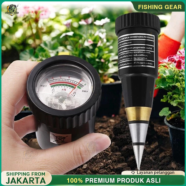 Alat Penggukur Tanah Soil Ph Mete 2 in 1 Pen Type PH Meter Soil Analyzer Tester Meter Alat Ukur PH T