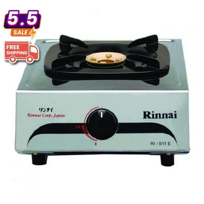 Rinnai Kompor Gas 1 Tungku 511E BR1 RIKP