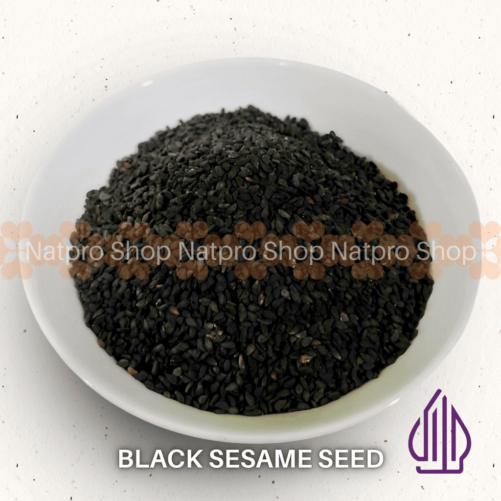 

Nature Produced Black Sesame Seed Biji Wijen Hitam 100g 250g 500gr 1kg