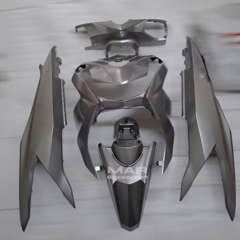 Fullset Body Halus New Beat Deluxe Beat Street Led Original Tahun 2020-2023 Silver