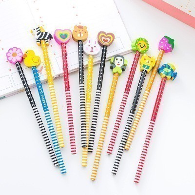 

Pensil Karakter + Penghapus Pensil Lucu Ada penghapus Pensil Fancy Pensil Unik Karakter Souvenir 021
