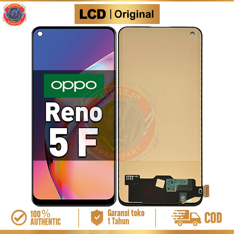 Original LCD OPPO Reno 5F Fullset ori asli hp Touchscreen Murah For Glass Touch Screen Digitizer