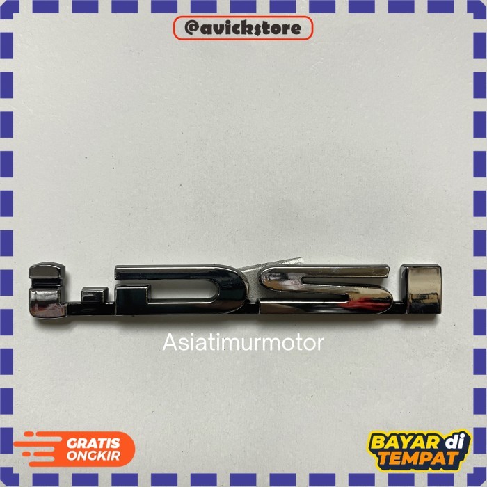 Emblem Logo IDSI Pintu Bagasi Belakang Honda Jazz GD3, City GD8