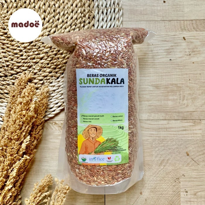 

NEW SALE!~ [Terlaris] Beras Merah Organik Pecah Kulit Sundakala