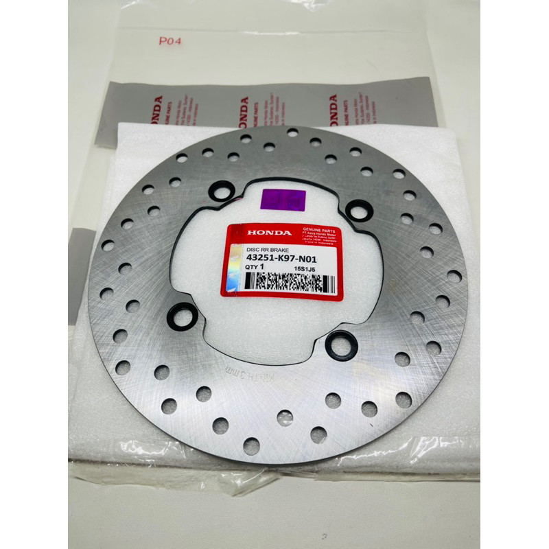 Piringan disc PCX belakang piringan cakram PCX K97 - spare part motor