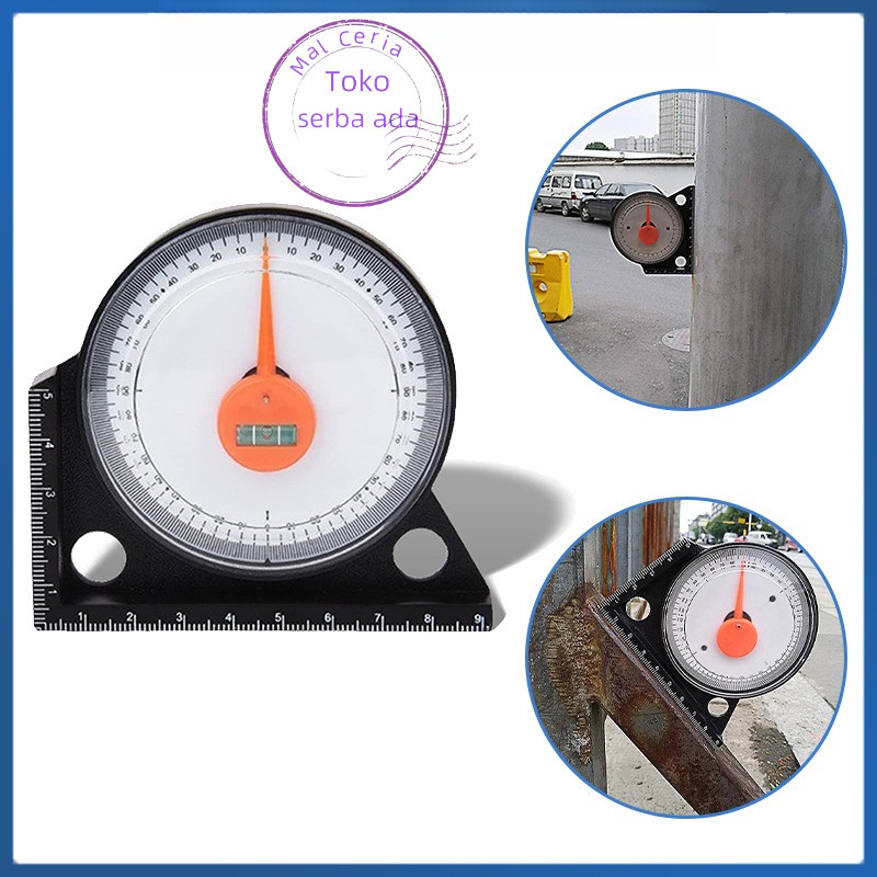Inclinometer Pengukur Derajat Kemiringan Angle Finder Alat Ukur Kemiringan