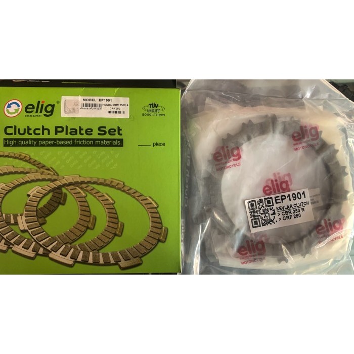 Kampas + plat kopling CBR250R CRF250 Rally