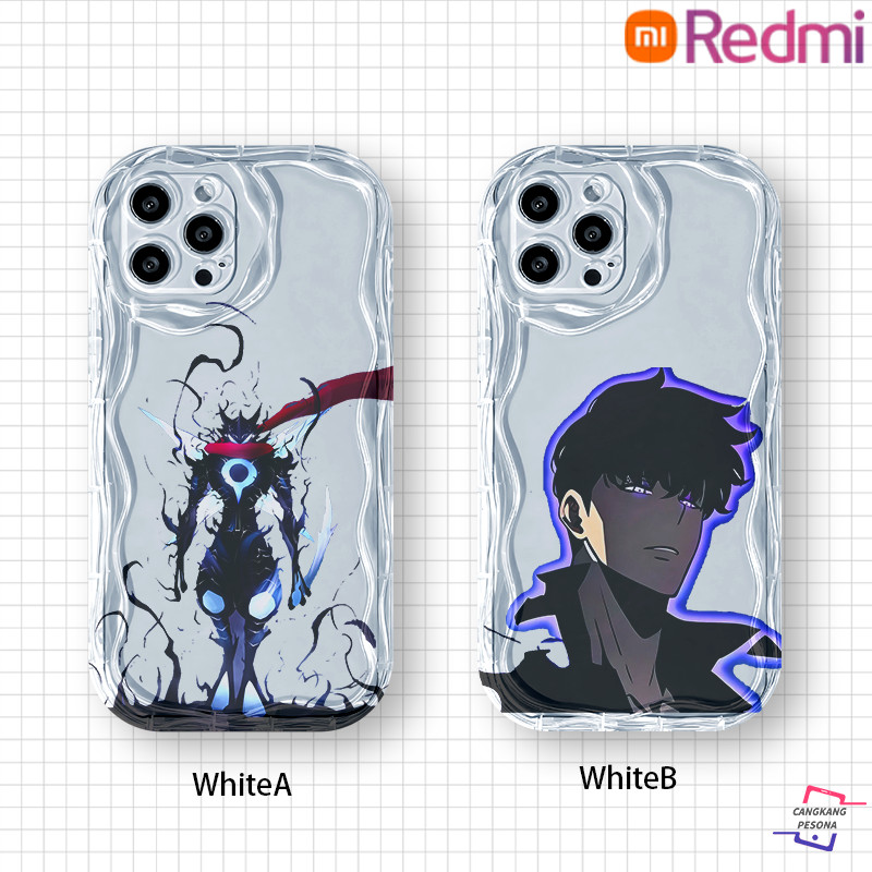 Animasi Kartun "Saya Naik Level Sendiri" Raja Semut Bell Dan Cheng Xiaoyu Case for Redmi 10C 12 12C 