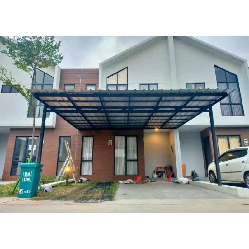 Kanopi Baja Ringan Spandek Pasir