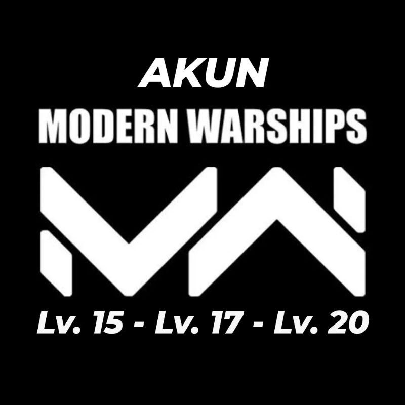 Akun Modern Warships MW Variant Level