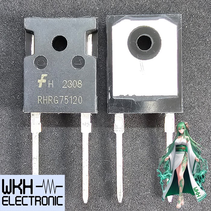 PART TOOLS RHRG75120 HyperFast Diode TO-247 75A 1200V