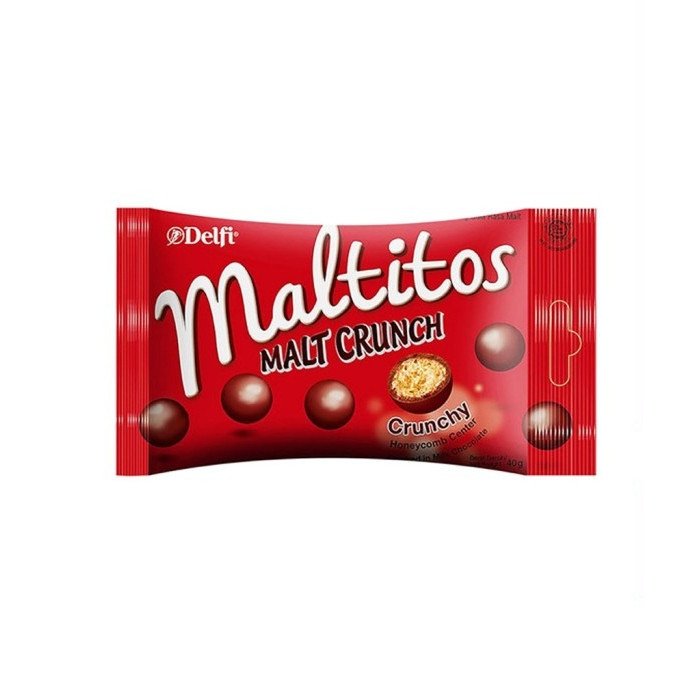

Delfi Maltitos Malt Crunch Coklat Crunchy Honeycomb