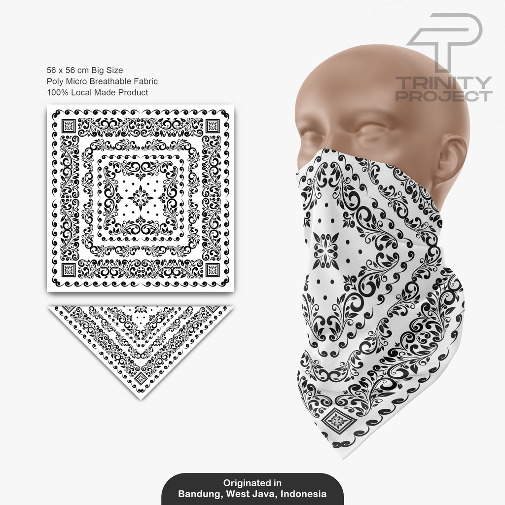 Paisley 801 - Bandana /Paisley Scarf /Headband /Bandana Slayer Unisex /Skena Aksesoris Outfit Murah 