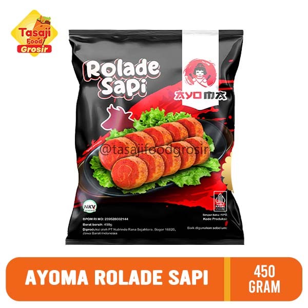 

Ayoma Rolade Sapi 450 Gram Isi 18 pcs Grosir