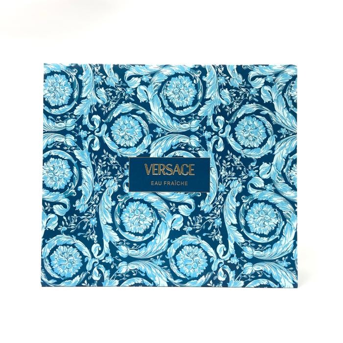 Parfum Original Import OPR Versace Eau Fraiche Man Gift Set (Parfum Pria)