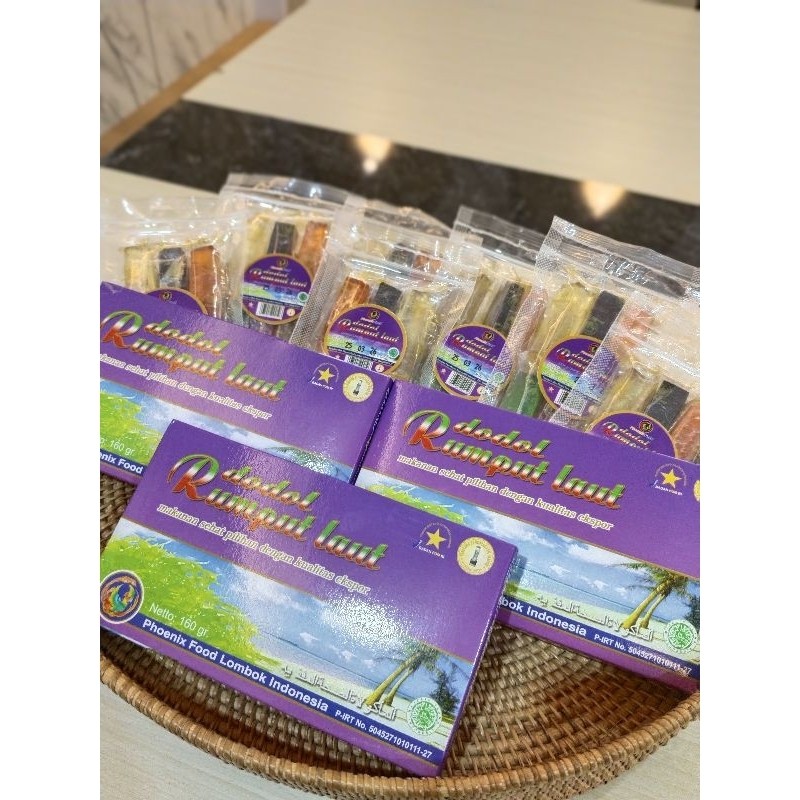 

Viral terbaru Oleh Oleh Khas Lombok NTB Dodol Rumput Laut Phoenix 90gr