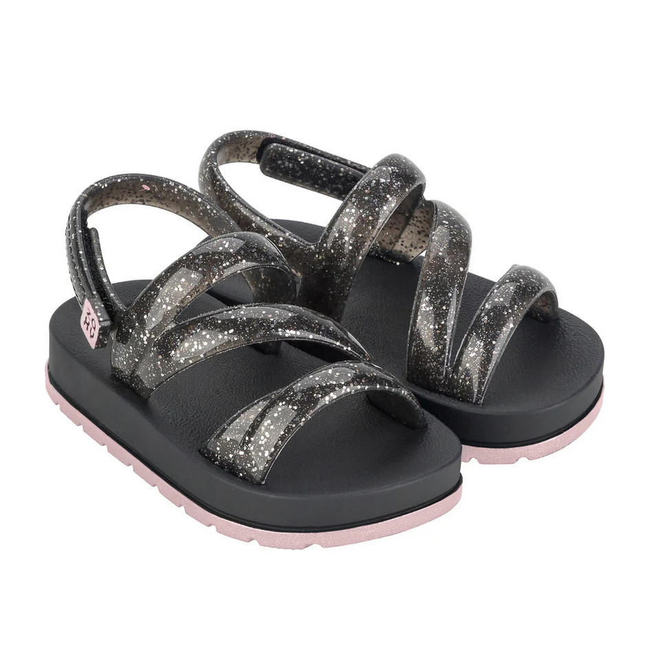 Sepatu Sandal Anak Perempuan Zaxy Nina Glitter Sand Bb Black