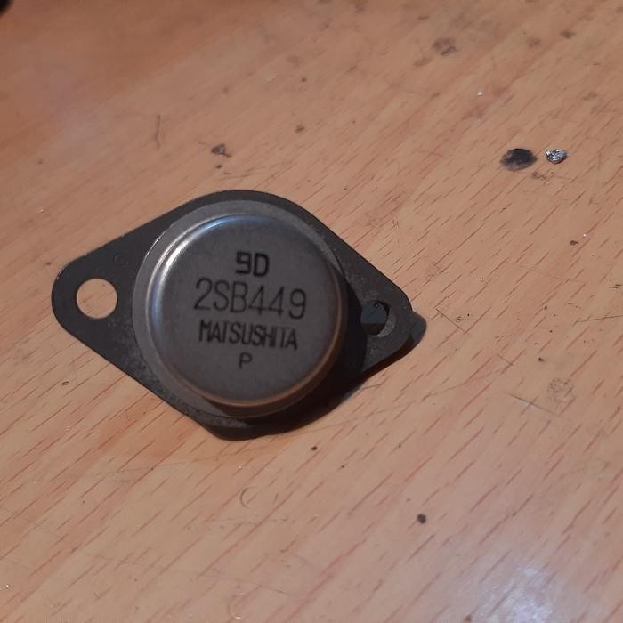 Part Transistor 2SB449 2SB 449 B449 Matsushita NOS - Body Tipis Electrical Equipment